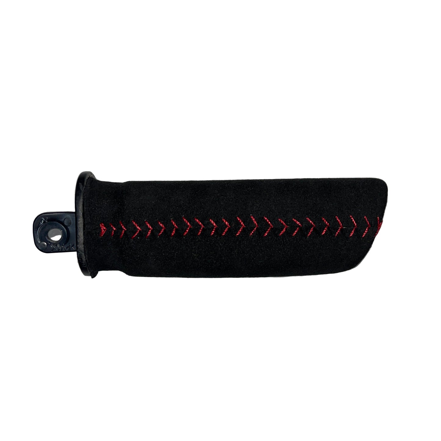 Alcantara with Red Stitching Parking Brake Ebrake handle 2006-2013 C6 Chevy Corvette Silver