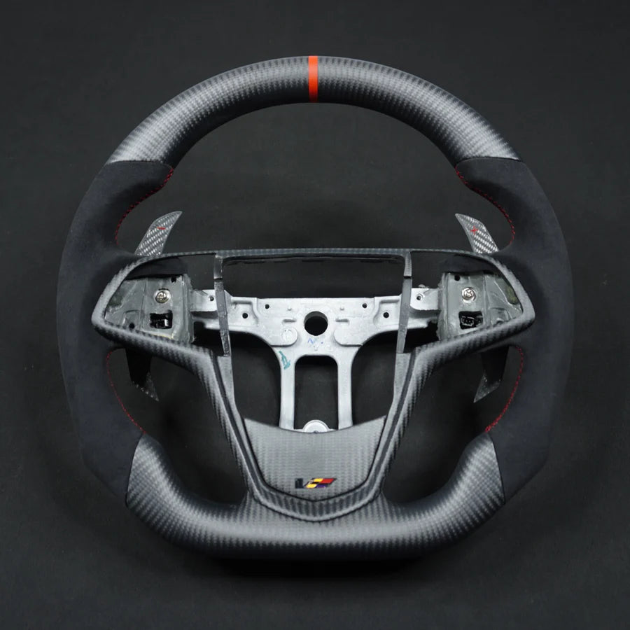 2015-2024 Cadillac ATS | ATSV | CTS | CTSV custom carbon fiber steering wheel