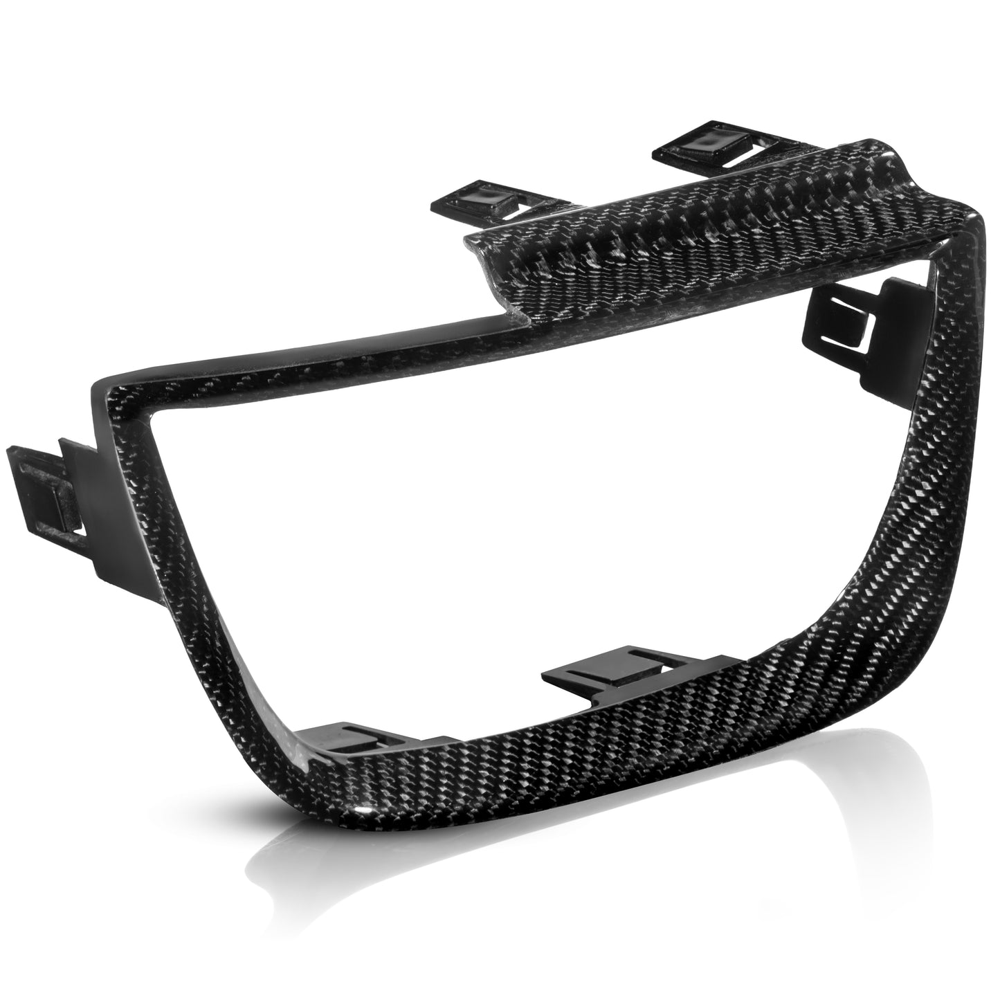 Carbon Fiber Tail Light Bezel Cover Replacement For Chevrolet Camaro 2010-2013 5th generation