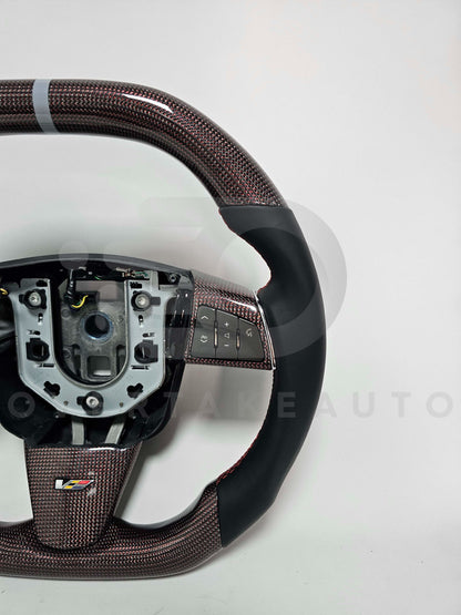 2008-2014 Cadillac CTS & CTS-V carbon fiber LED steering wheel