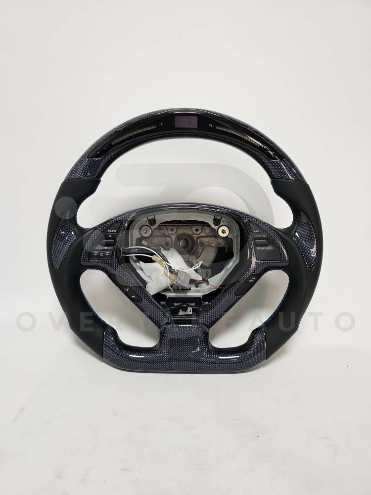 2008-2013 Infiniti G37 CARBON FIBER STEERING WHEEL