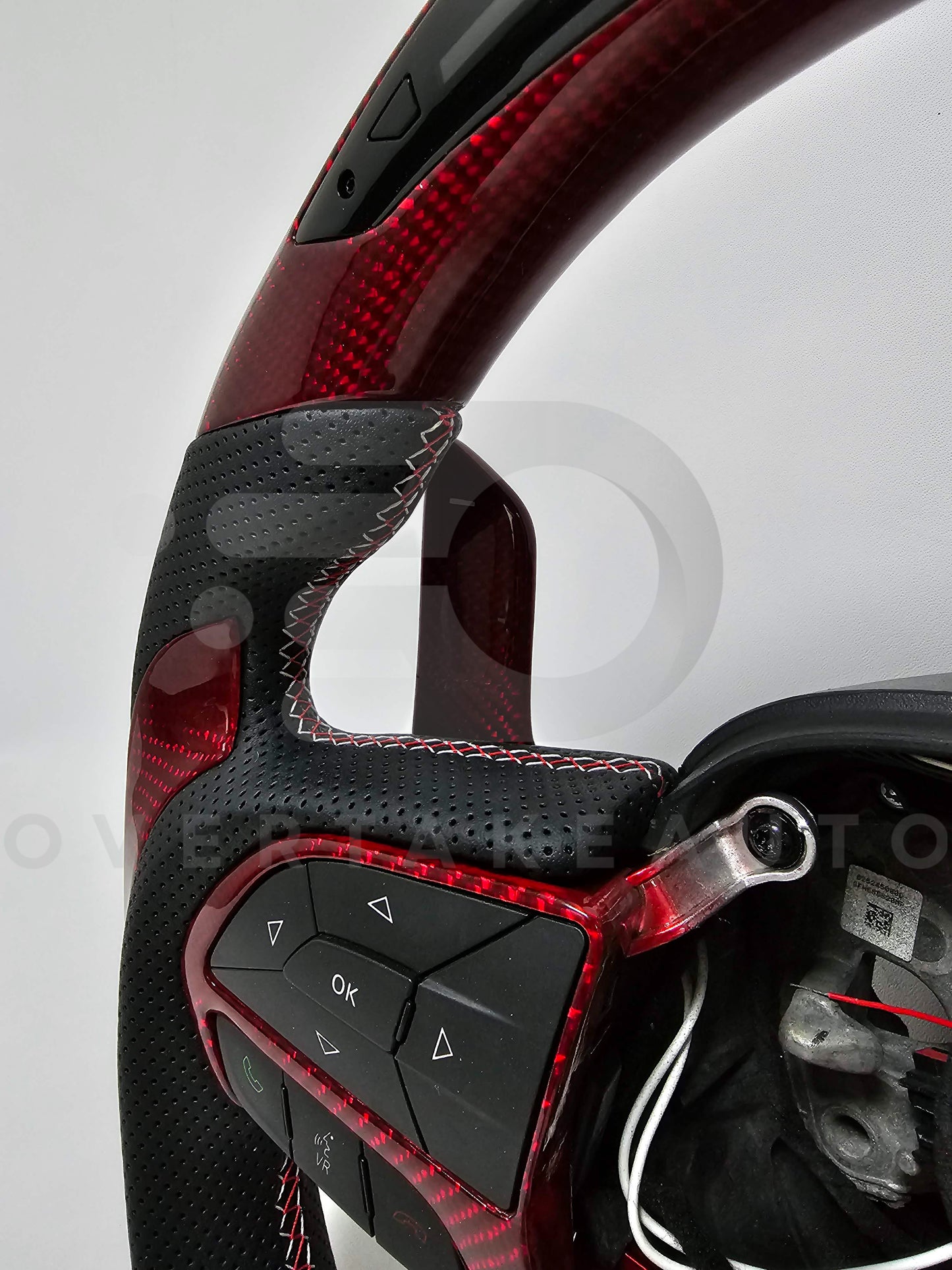 2015+ Dodge Charger | Challenger | Durango | Jeep Grand Cherokee Custom Carbon Fiber Steering Wheel