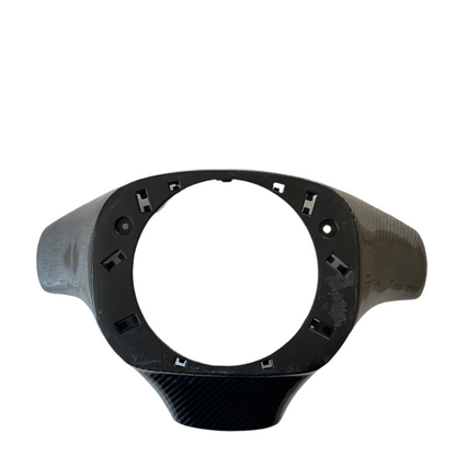 2006-2011 C6 Corvette Carbon Fiber Steering Wheel Backplate Manual Transmission Only