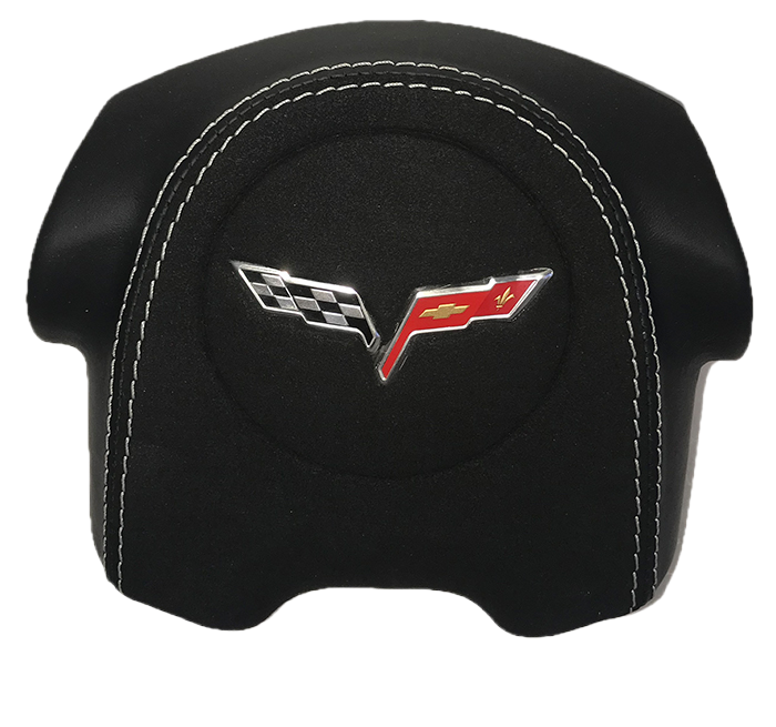 [Customizable] 2005 Chevrolet Corvette C6 Custom Airbag Cover Replacement for Steering Wheel