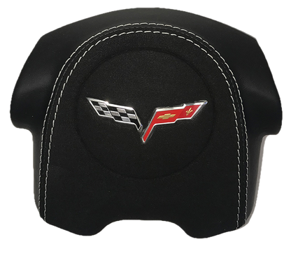 [Customizable] 2005 Chevrolet Corvette C6 Custom Airbag Cover Replacement for Steering Wheel