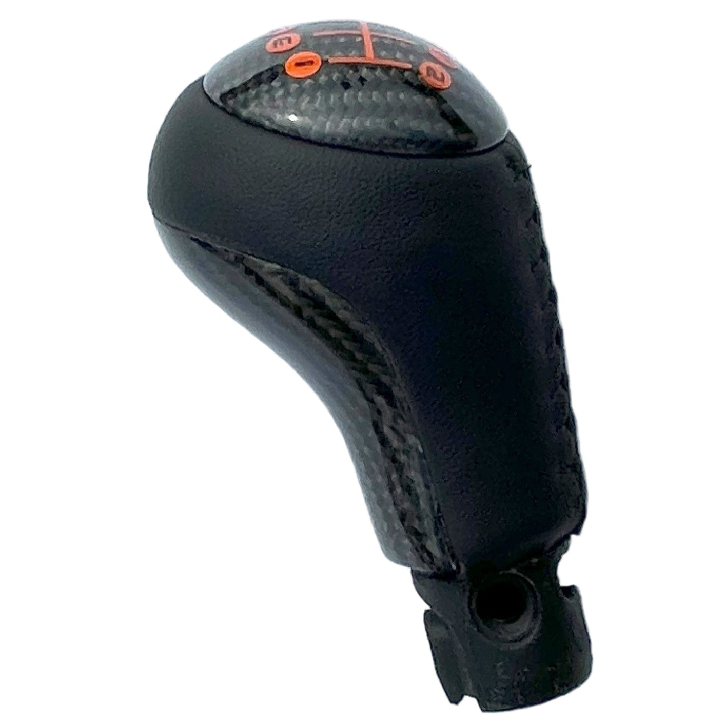 [Customizable] Carbon Fiber Leather Upholstered Shift Knob Automatic & Manual 2005-2013 C6 Chevy Corvette