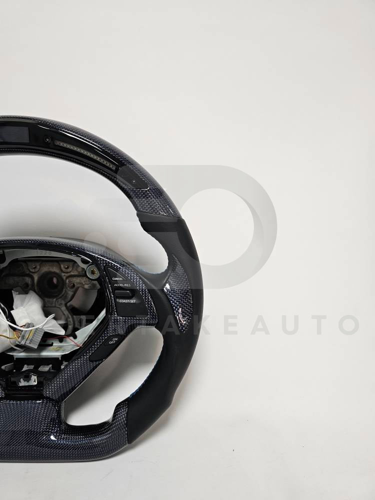 2008-2013 Infiniti G37 CARBON FIBER STEERING WHEEL