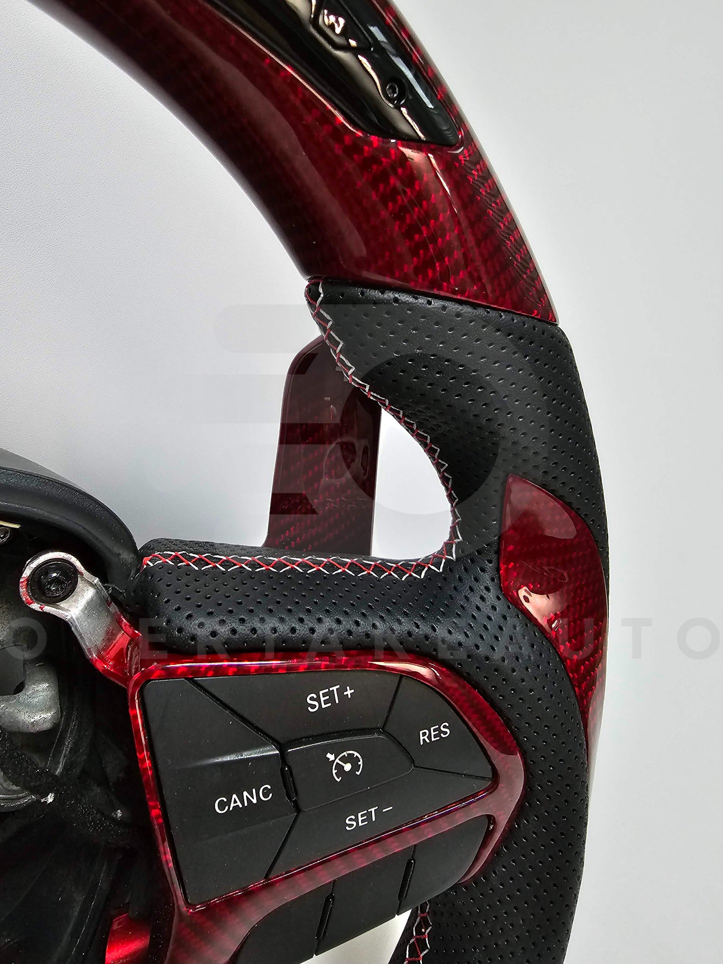 2015+ Dodge Charger | Challenger | Durango | Jeep Grand Cherokee Custom Carbon Fiber Steering Wheel