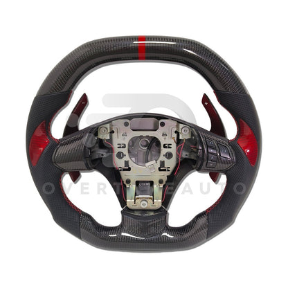 [Customizable] 2012-2013 C6 Chevy Corvette Carbon Fiber LED Steering Wheel