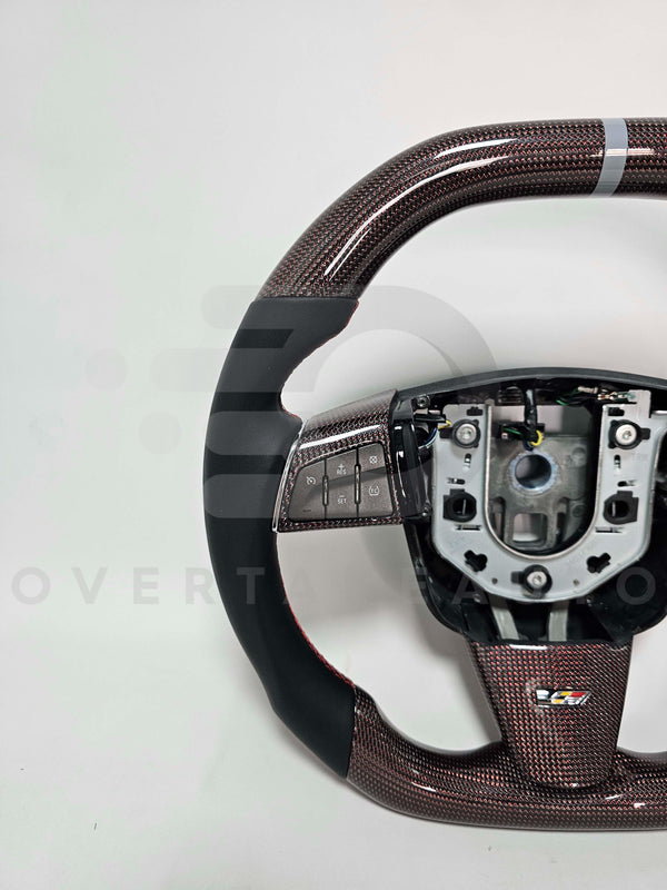 2008-2014 Cadillac CTS & CTS-V carbon fiber LED steering wheel