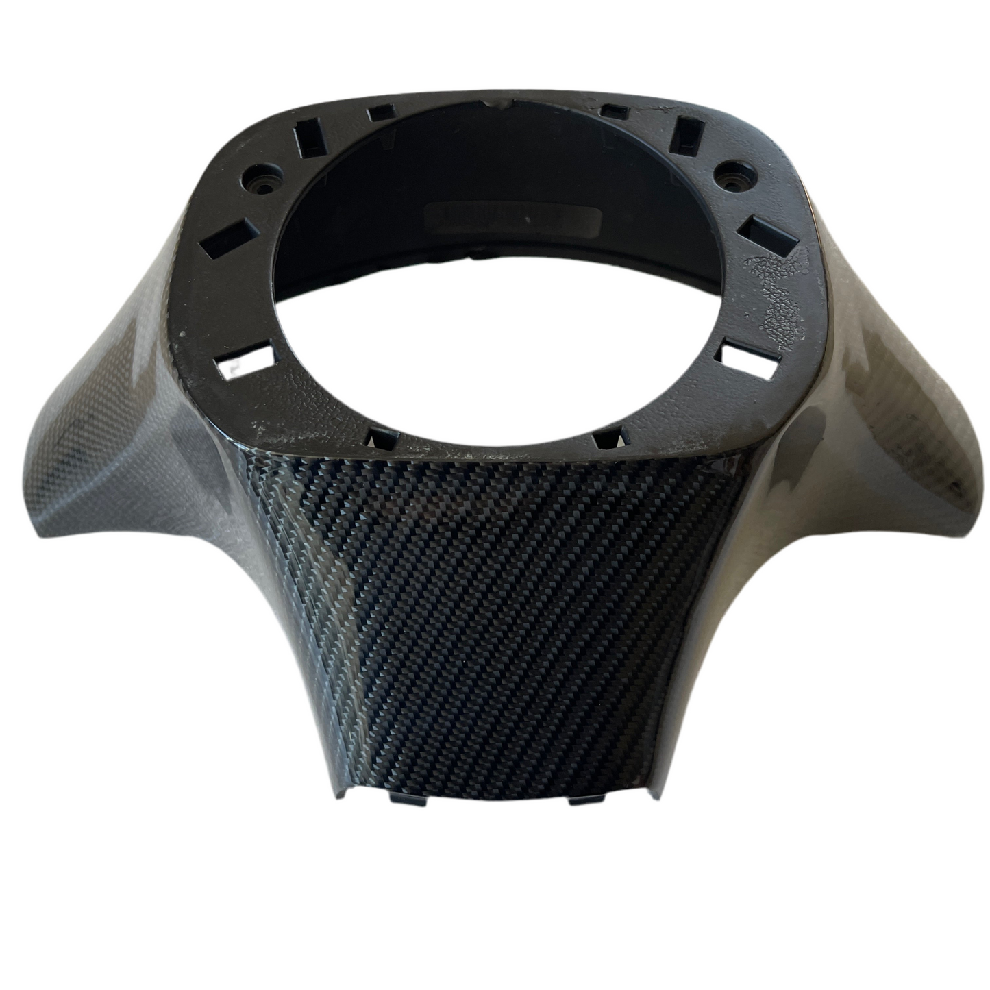 2006-2011 C6 Corvette Carbon Fiber Steering Wheel Backplate Manual Transmission Only