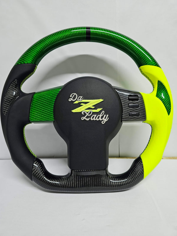 2003-2008 Nissan 350z custom carbon fiber steering wheel