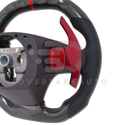 [Customizable] 2012-2013 C6 Chevy Corvette Carbon Fiber LED Steering Wheel