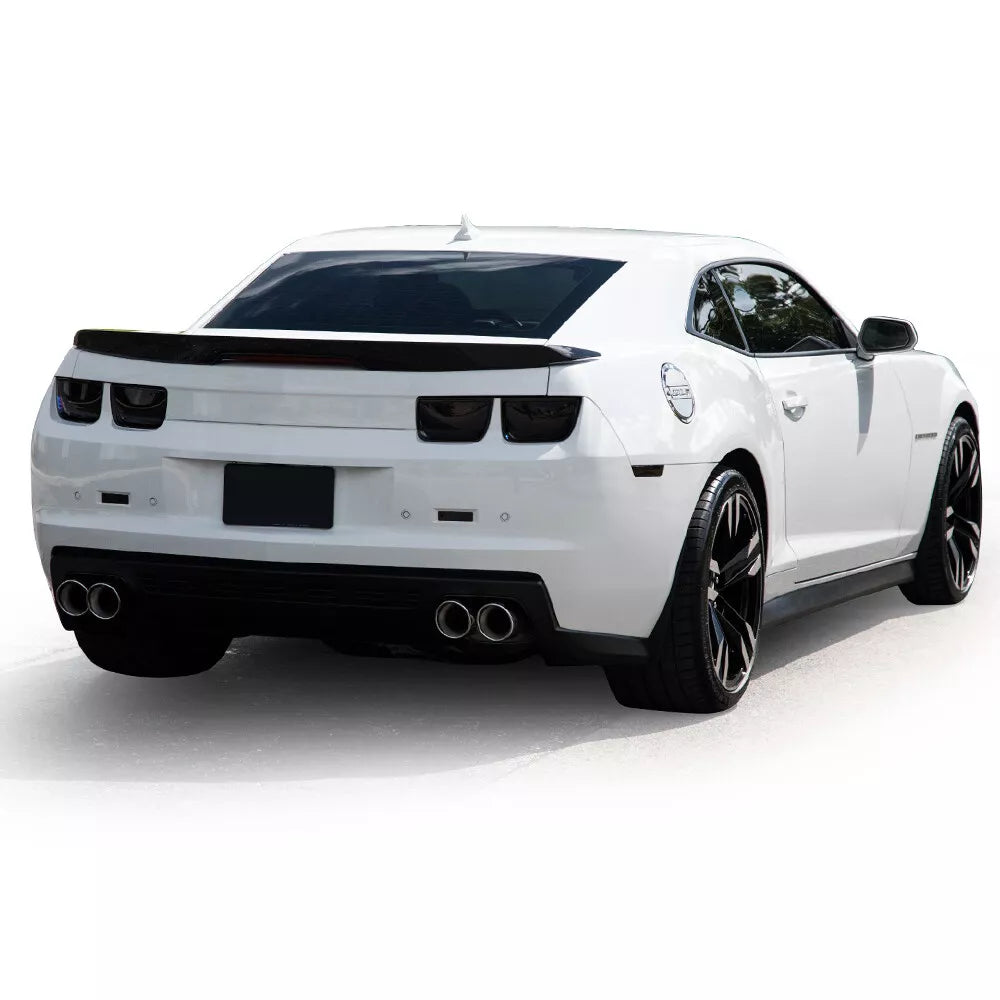 Gloss Black Tail Light Bezel Cover Replacement For Chevrolet Camaro 2010-2013 5th generation