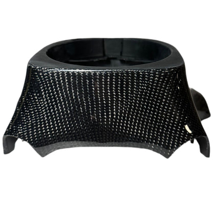 94-04 mustang carbon fiber steering wheel backplate