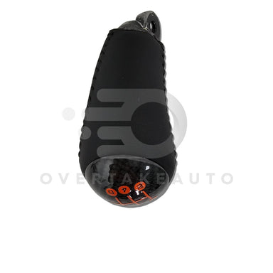 thumbnail image 2 of ABS Carbon Fiber Look Gear Shift Knob Cover Trim For Corvette C6 2005-2013 - Black 2 of 6