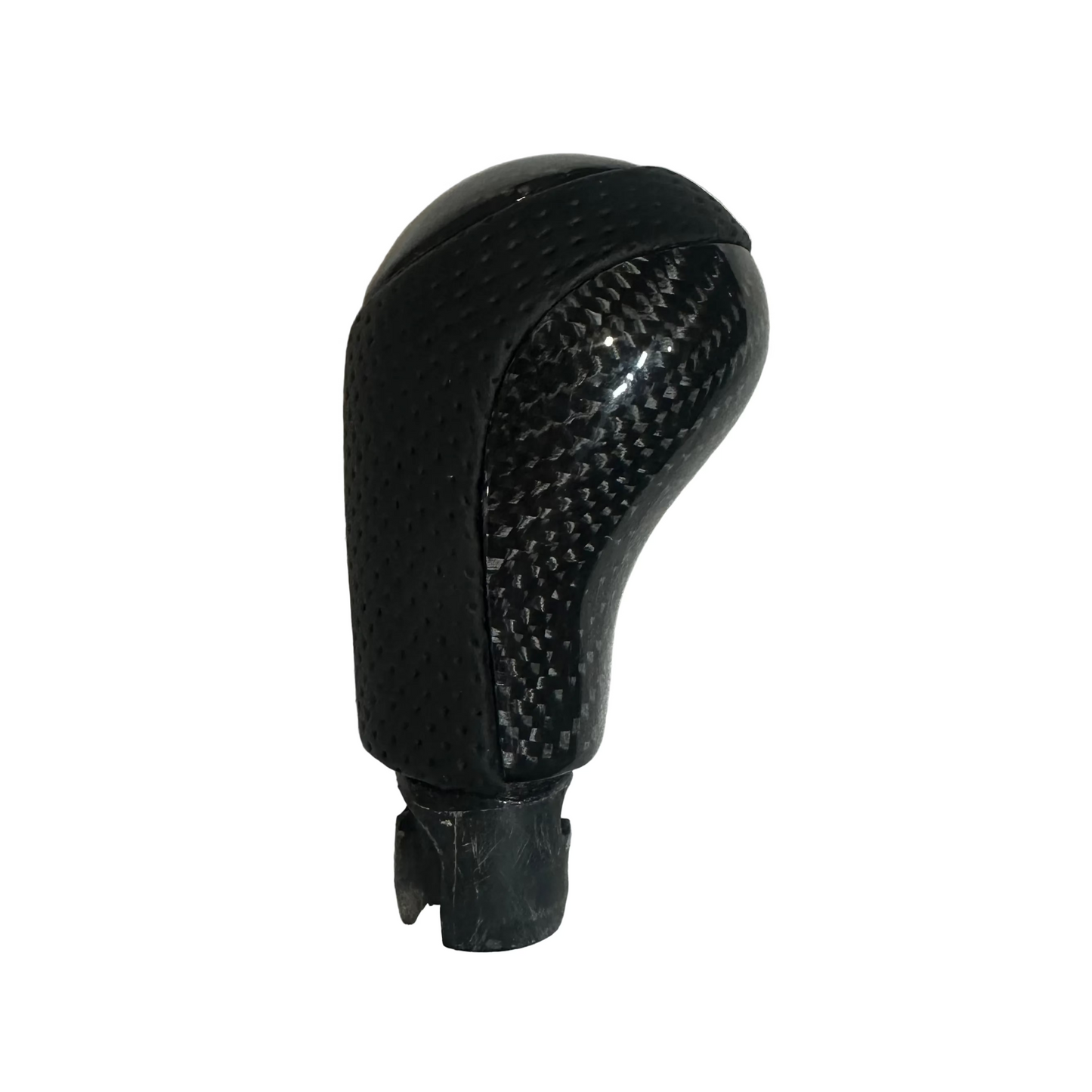 Carbon Fiber Leather Upholstered Shift Knob Manual 2008-2013 C6 Chevy Corvette
