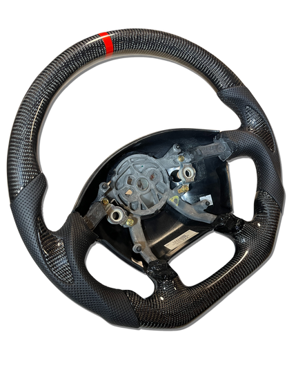 IN STOCK CARBON FIBER STEERING WHEEL 1997-2004 C5 CORVETTE CARBON THUMB GRIPS BLACK STITICHING