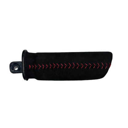 Alcantara with Red Stitching Parking Brake Ebrake handle 2006-2013 C6 Chevy Corvette Silver