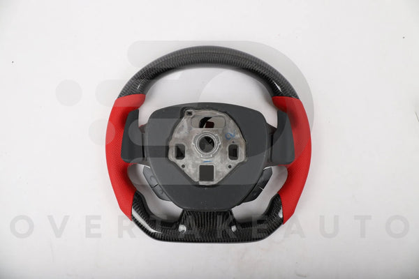 2016-2023 6th Gen Chevy Camaro carbon fiber LED steering wheel