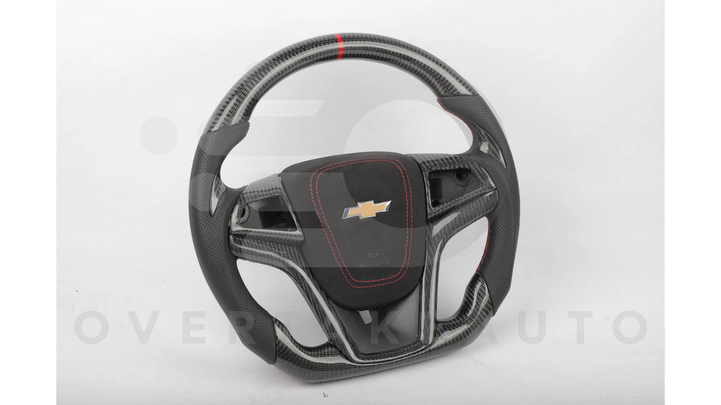 2013-2015 Chevy Malibu carbon fiber LED steering wheel