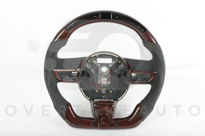 2010-2015 5th generation chevy camaro carbon fiber led steering wheel