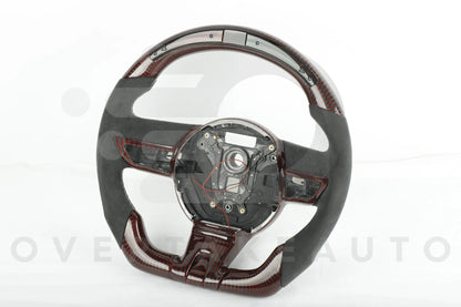 2010-2015 5th generation chevy camaro carbon fiber led steering wheel