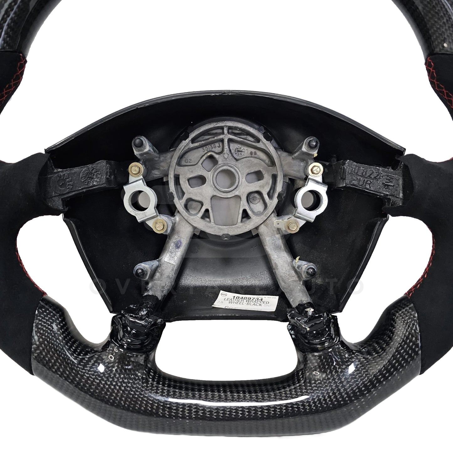 IN STOCK CARBON FIBER STEERING WHEEL, Alcantara, 1997-2004 C5 CORVETTE