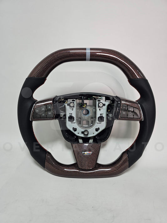 2008-2014 Cadillac CTS & CTS-V carbon fiber LED steering wheel