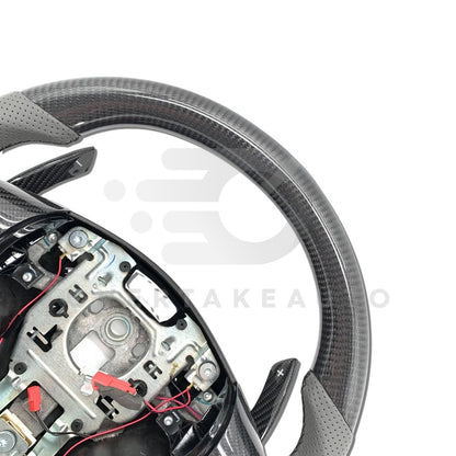 Custom Carbon fiber LED Steering Wheel 2005-2013 C6 Chevy Corvette