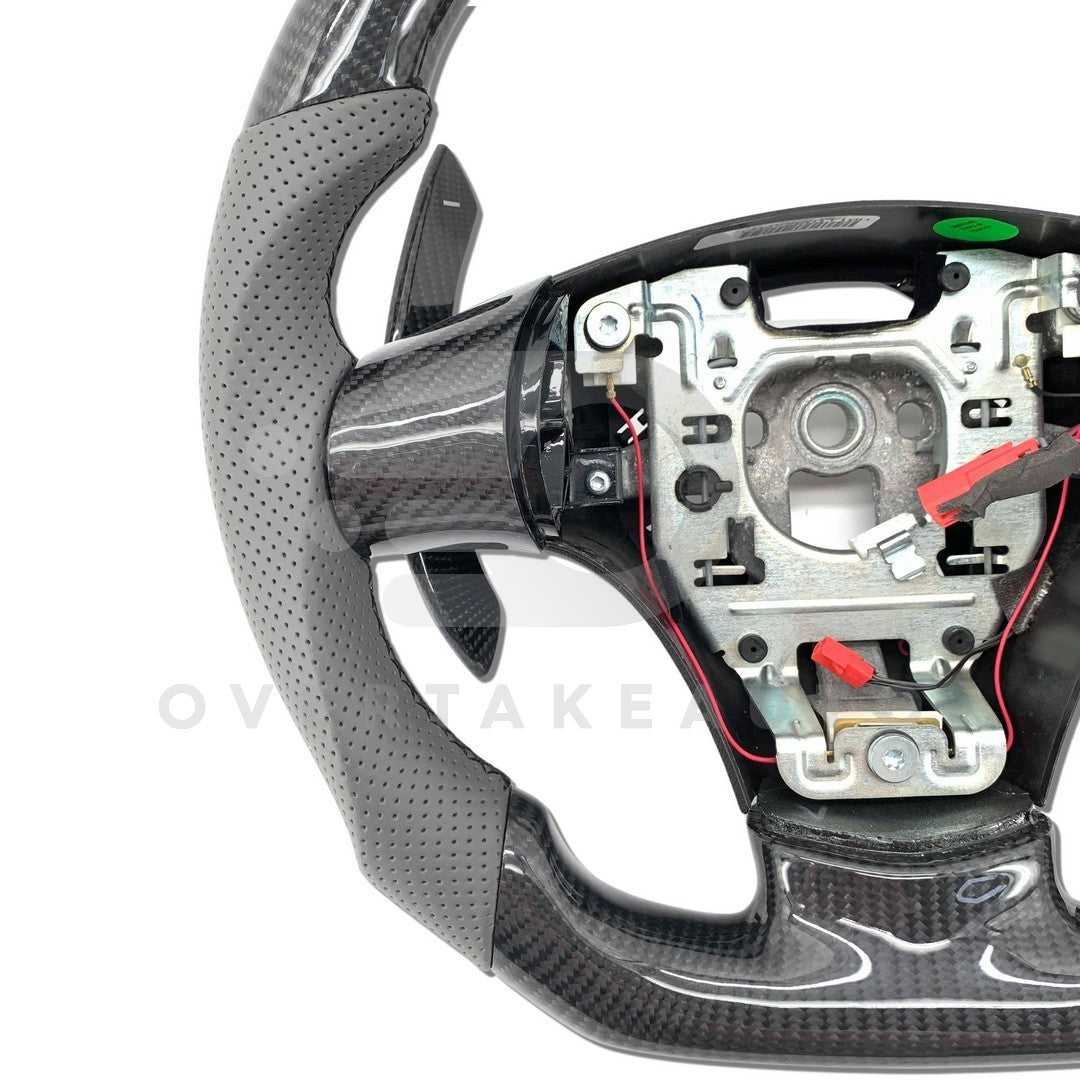 Custom Carbon fiber LED Steering Wheel 2005-2013 C6 Chevy Corvette