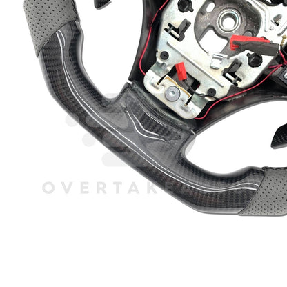 [Customizable] 2006-2011 C6 Chevy Corvette Carbon Fiber LED Steering Wheel