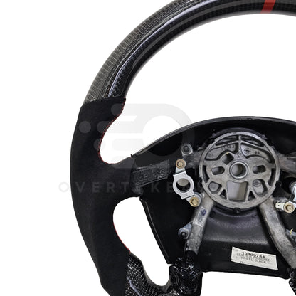 IN STOCK CARBON FIBER STEERING WHEEL, Alcantara, 1997-2004 C5 CORVETTE