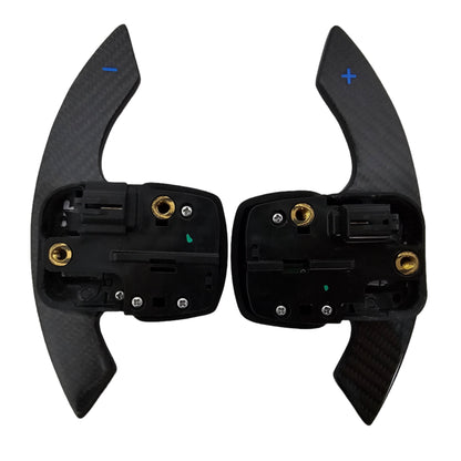 IN STOCK CARBON FIBER PADDLE SHIFTERS BLUE - + 2006-2013 C6 CHEVY CORVETTE