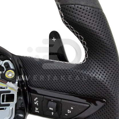 In stock 2010-2015 5th generation chevy camaro alcantara leather steering wheel