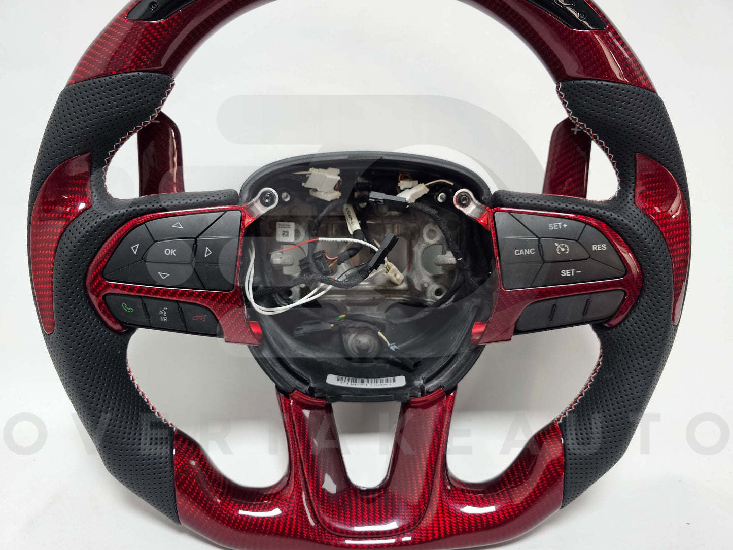 2015+ Dodge Charger | Challenger | Durango | Jeep Grand Cherokee Custom Carbon Fiber Steering Wheel