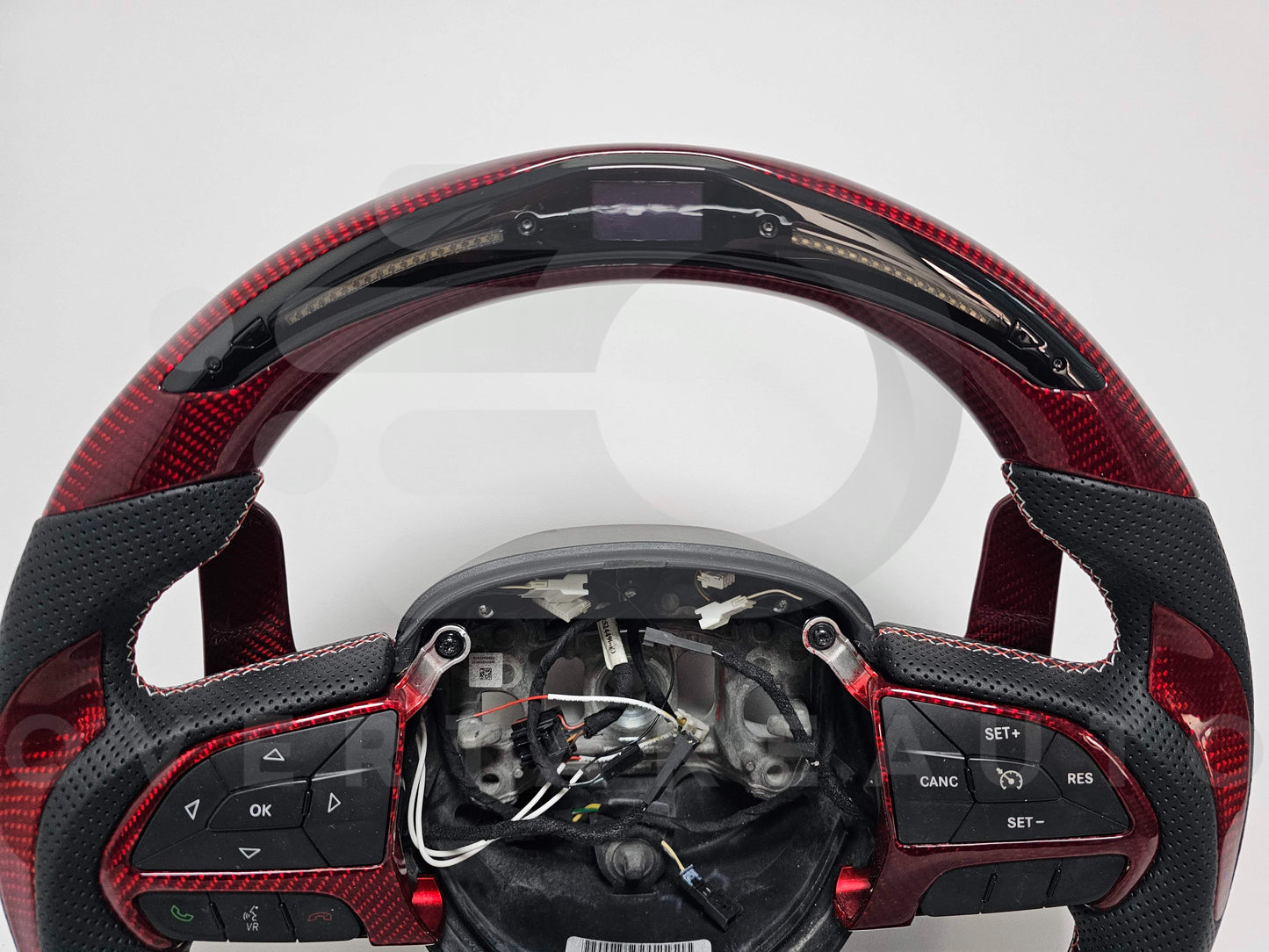 2015+ Dodge Charger | Challenger | Durango | Jeep Grand Cherokee Custom Carbon Fiber Steering Wheel