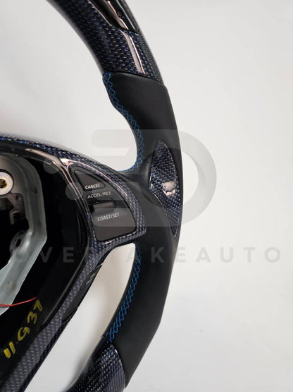 2008-2013 Infiniti G37 CARBON FIBER STEERING WHEEL