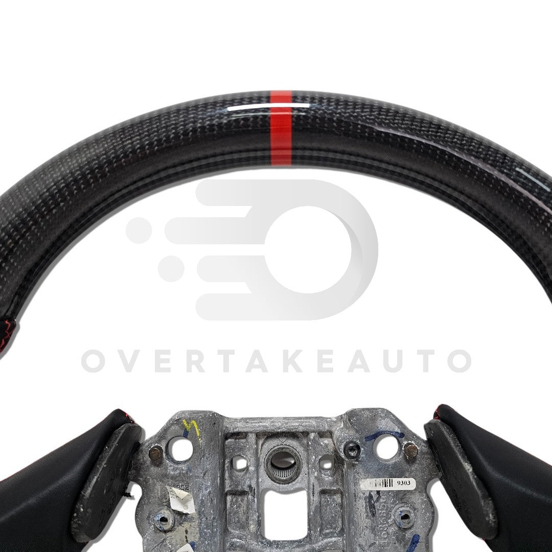 [Customizable] 2005 C6 Chevy Corvette Carbon fiber LED Steering Wheel