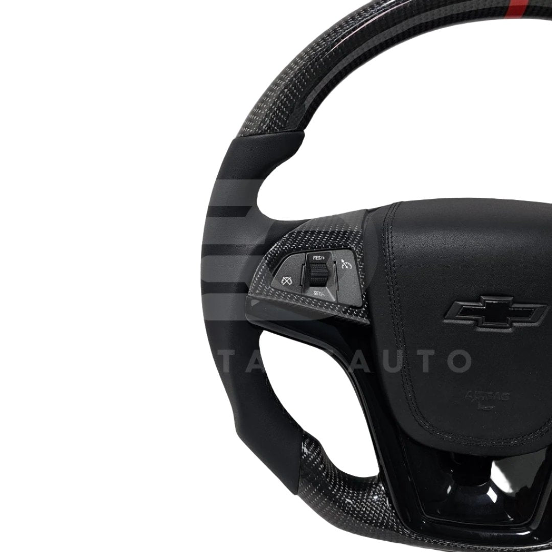 IN STOCK 2013-2015 Chevy Malibu Custom carbon fiber steering wheel with Custom Airbag