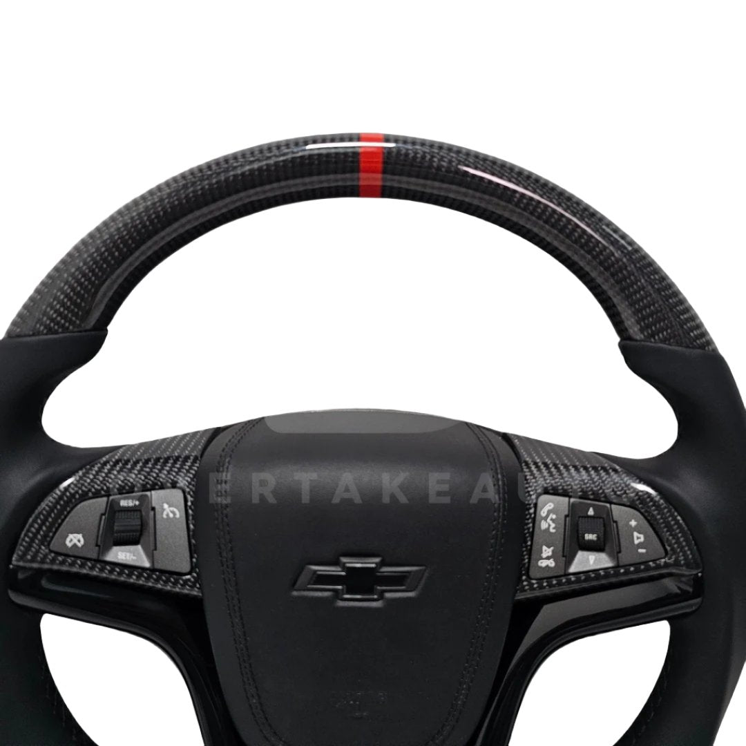 IN STOCK 2013-2015 Chevy Malibu Custom carbon fiber steering wheel with Custom Airbag