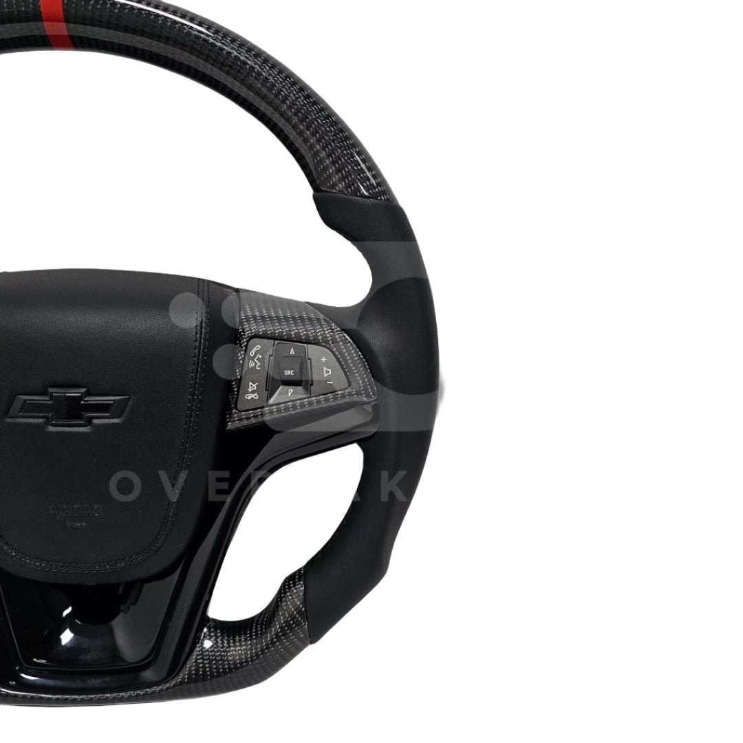 IN STOCK 2013-2015 Chevy Malibu Custom carbon fiber steering wheel with Custom Airbag