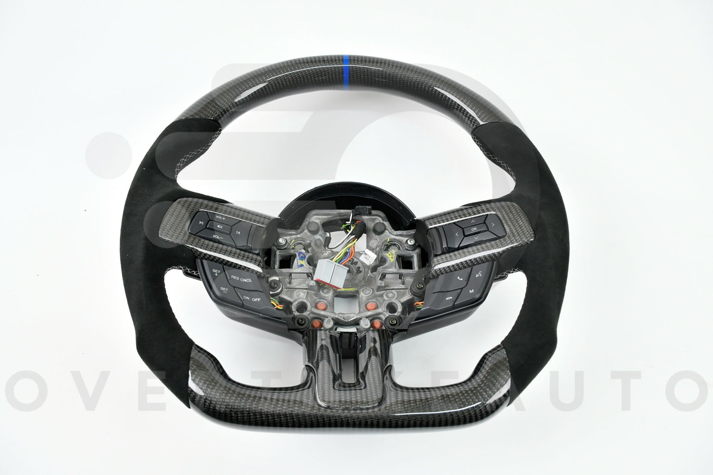 2015-2023 S550 Ford Mustang carbon fiber LED steering wheel