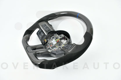 2015-2023 S550 Ford Mustang carbon fiber LED steering wheel