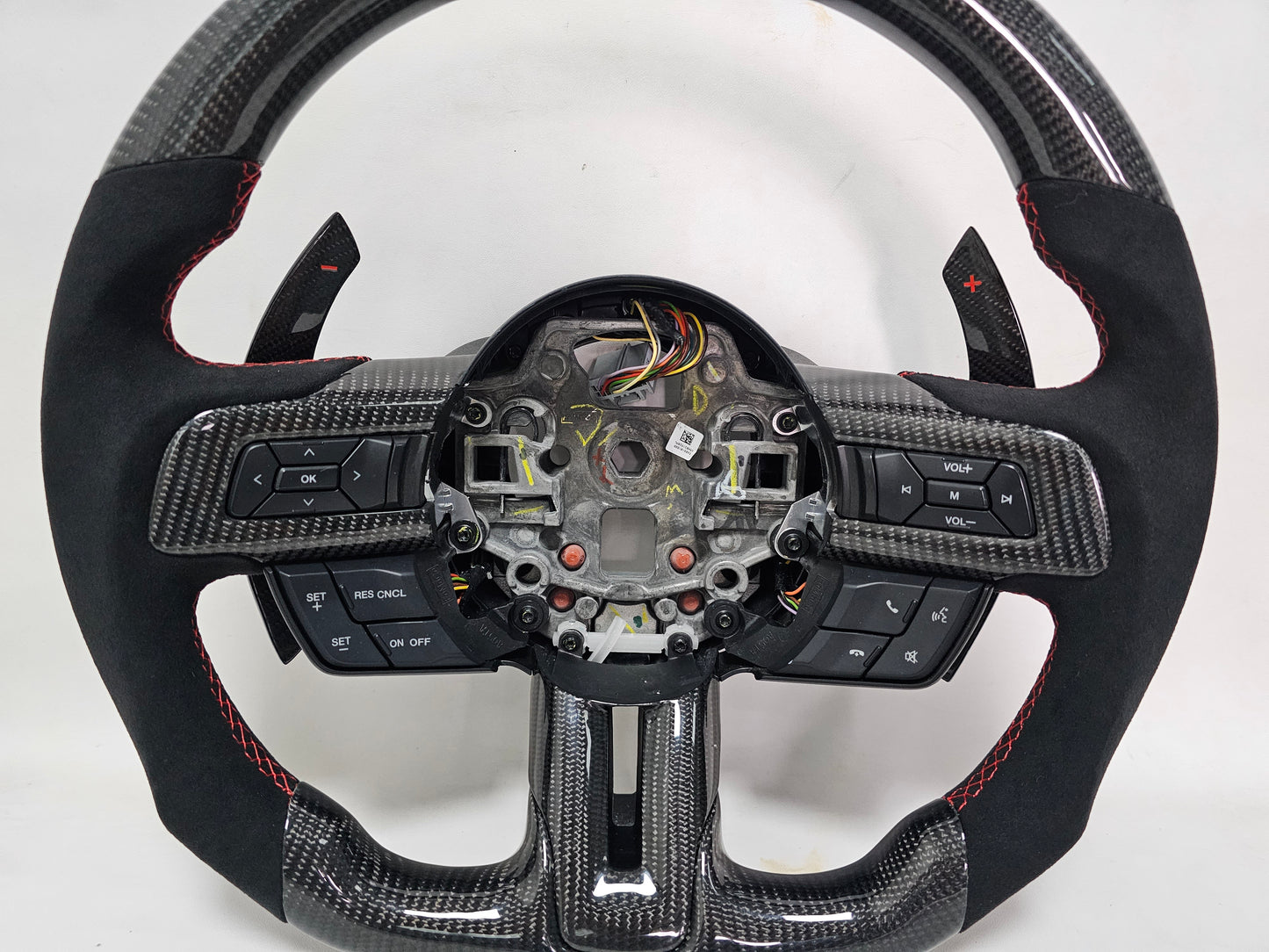 2015-2023 S550 Ford Mustang carbon fiber LED steering wheel