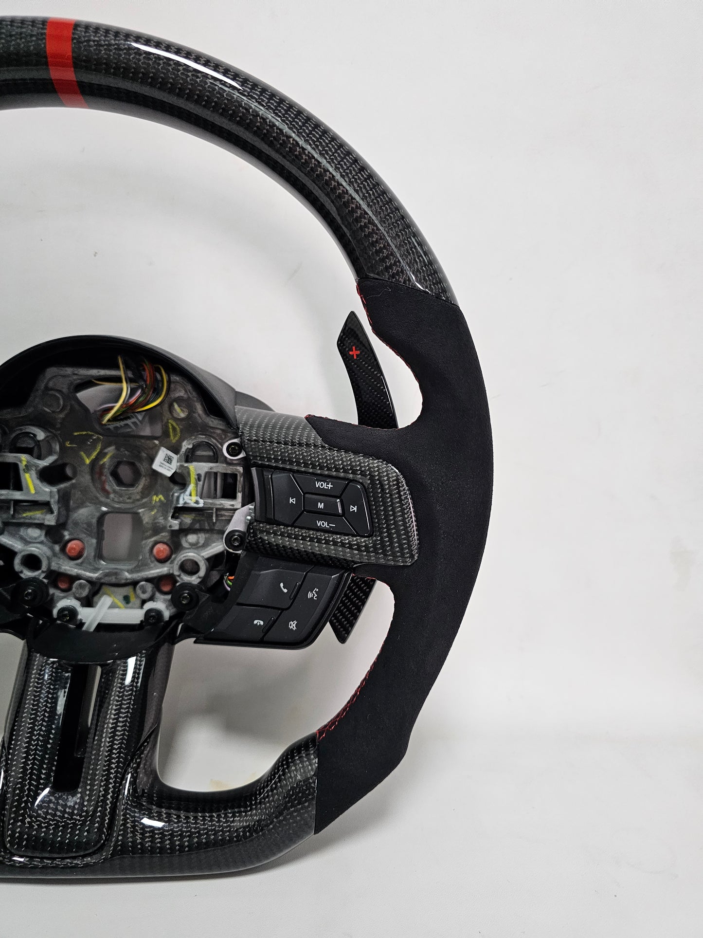 2015-2023 S550 Ford Mustang carbon fiber LED steering wheel