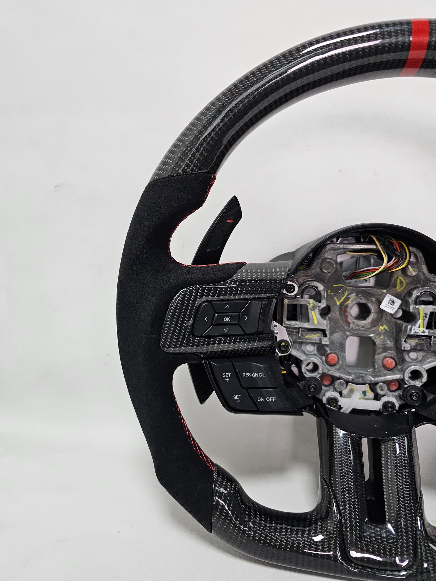 2015-2023 S550 Ford Mustang carbon fiber LED steering wheel