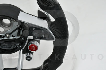 2015+ Audi R8 | MK3 Audi TT carbon fiber LED steering wheel