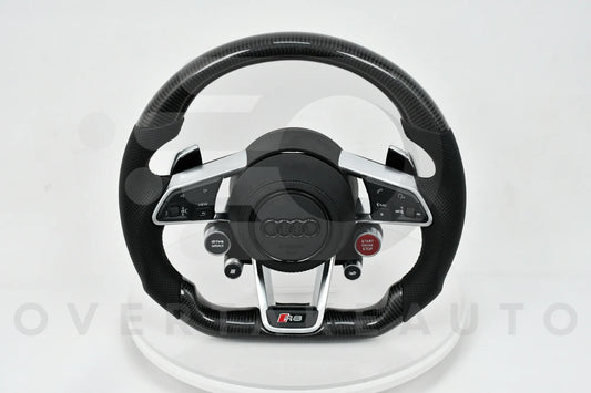 2015+ Audi R8 | MK3 Audi TT carbon fiber LED steering wheel