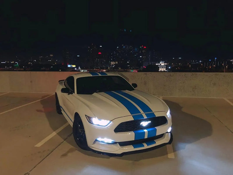Lighted mustang grille emblem deals